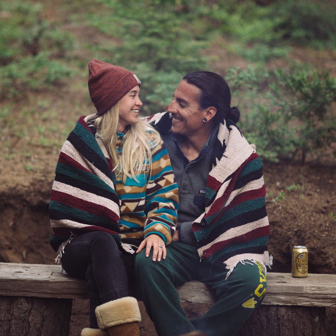 couple in the mountains